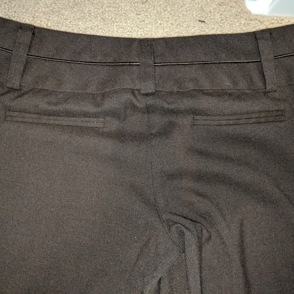 Maurices brown wide leg dress pants - size 9 / 10 - Picture 3 of 6